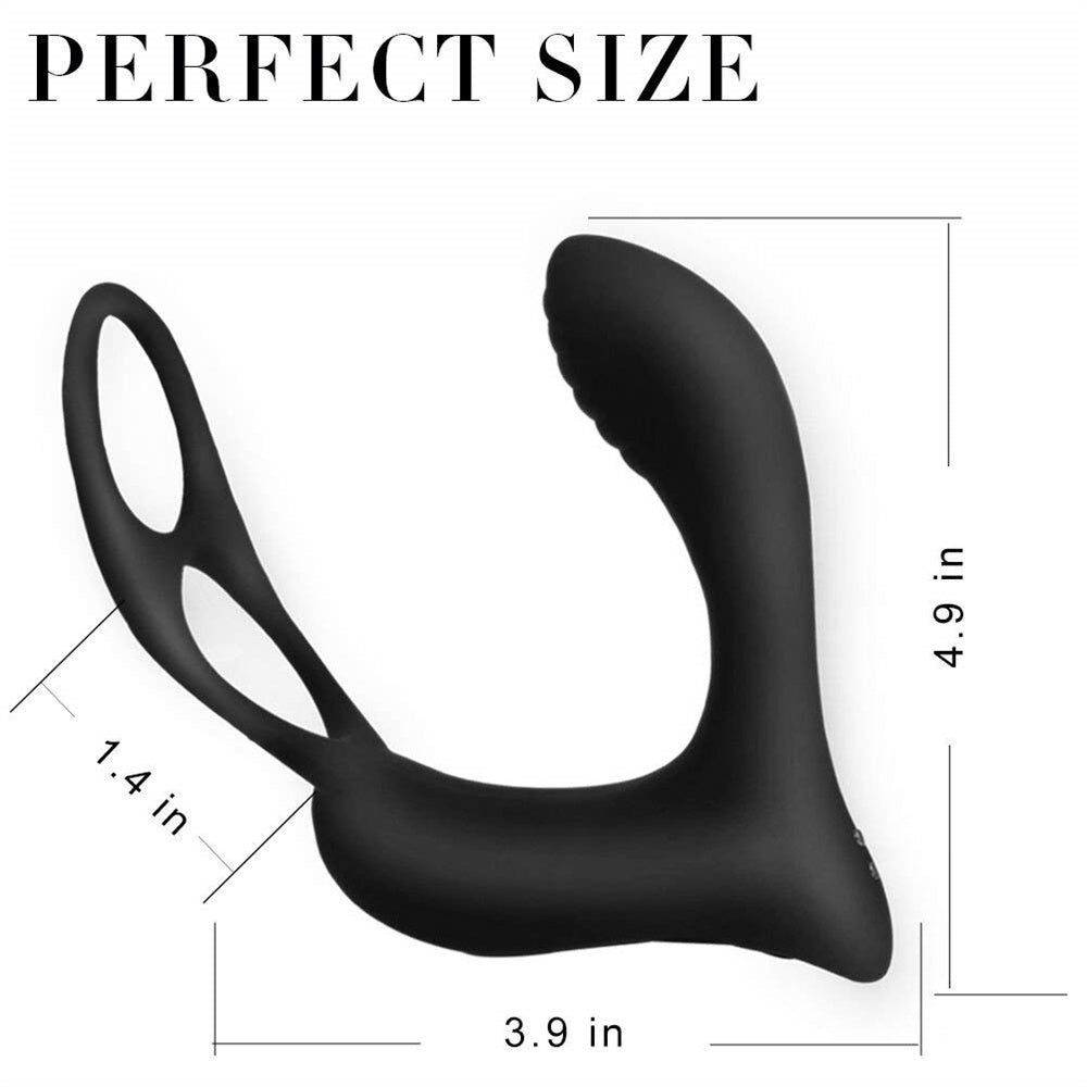 Sex- Toys Vibrator- Anal- Plug Male Penis- Ring Anal- Vibrator- Ring Masturbation- For Men Couple Dildo