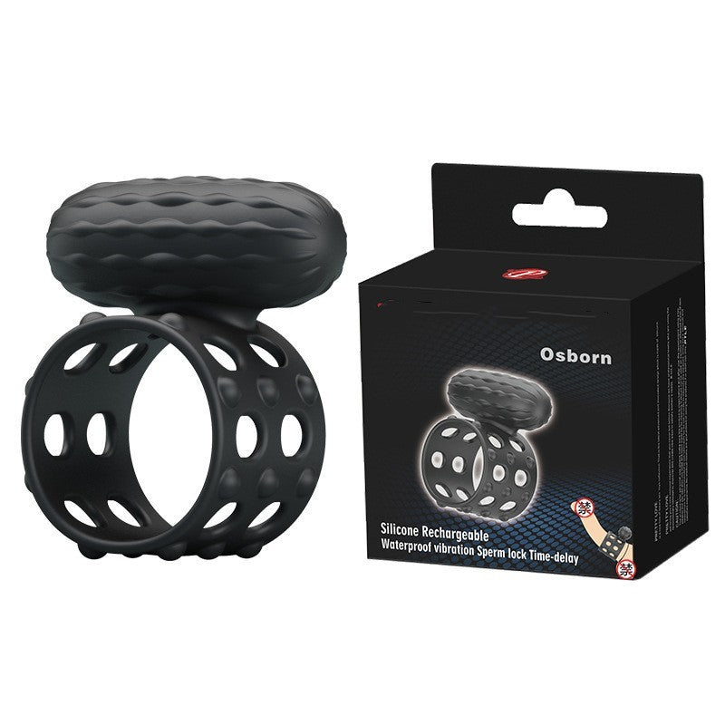 Male Locking Sperm Ring Vibration Delay