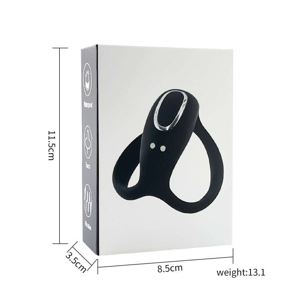 Men's A Clamping Ring Silicone Delay