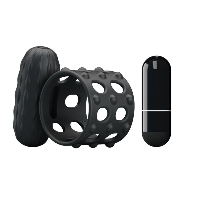 Male Locking Sperm Ring Vibration Delay