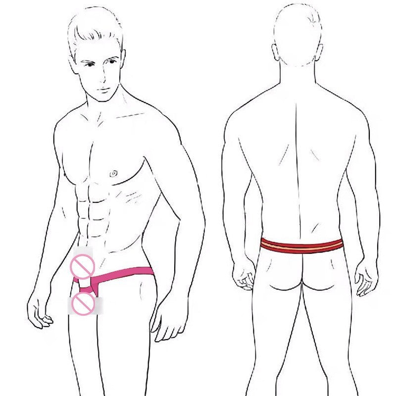 Men's Delay Ring Lock T Underwear