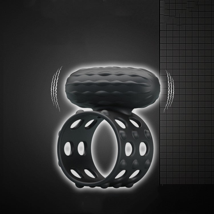 Male Locking Sperm Ring Vibration Delay