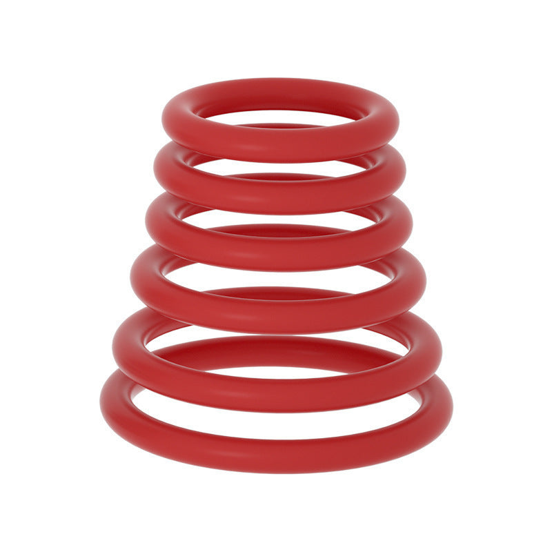 Men's Delay Binding Silicone Ring