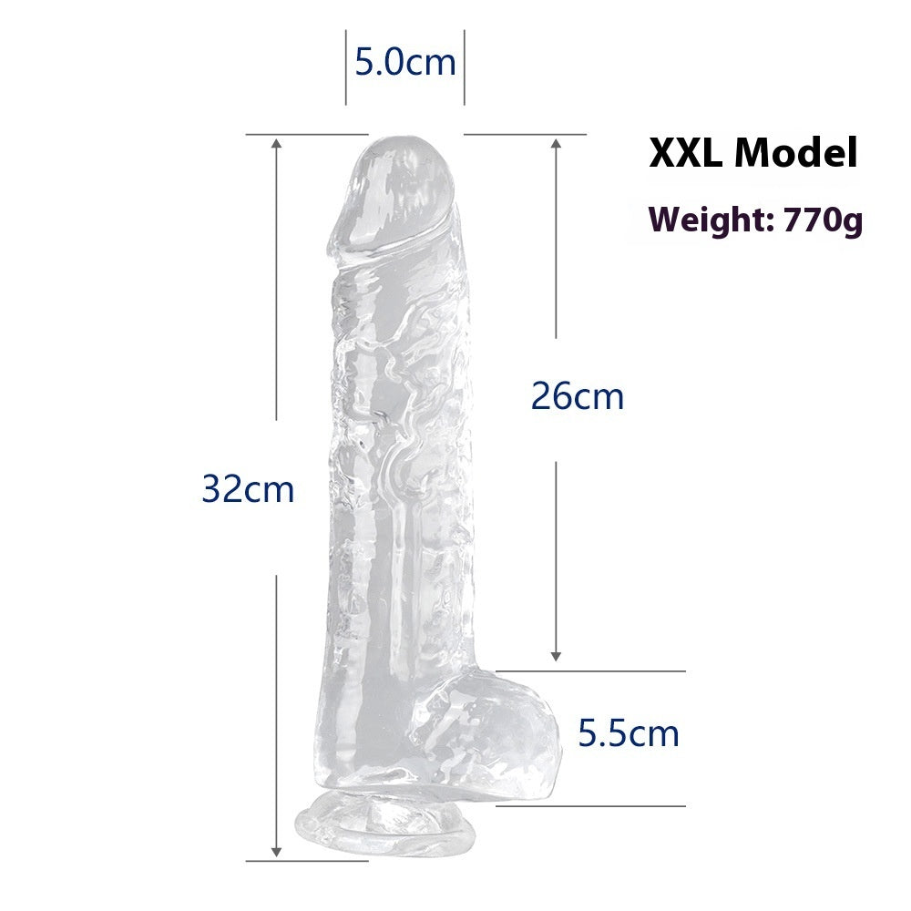 Seven Models Full Series Transparent Female Dildo