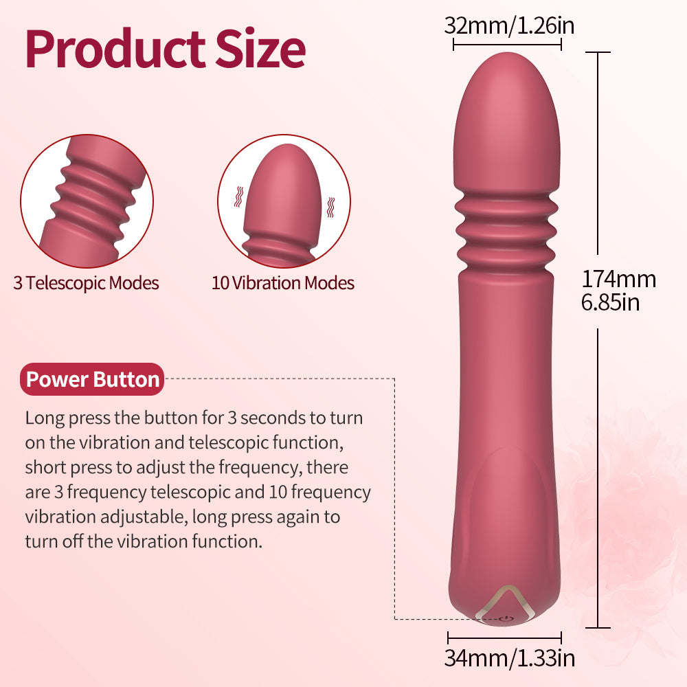 Clitoris G-spot Vibrator- Clitoral Stimulator With 10 Vibration Settings Adult- Female Sex- Toys Dildo