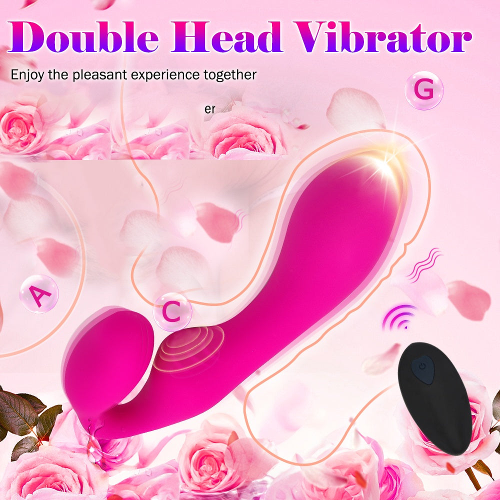 Womens Sex Toys Strapon Dildo - Strapless Strap On G Spot Realistic Dildo Vibrator For Clitoral Anal Stimulation With 10 Intense Vibration & Remote Control, Female Couples Adult Sex Toys & Games